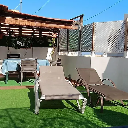 Center Cruz, Centrico Con Gran Terraza, Cocina , Salon Y Banos, Todo Privado Daire